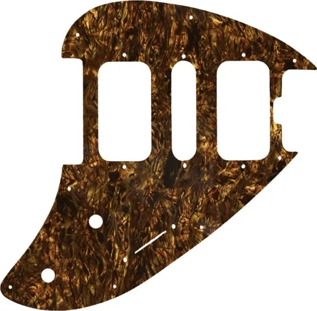 WD Custom Pickguard For Music Man Silhouette #28TBP Tortoise Brown Pearl