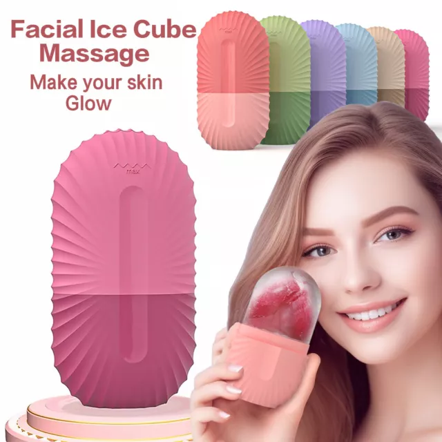 Silicone Ice Cube Tray Mold Face Beauty Lifting Ice Face Tool