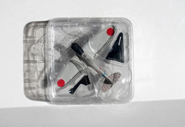 Maquette Avion De Combat Type 97 échelle 1/72 - Modèle Métal Moulé Sous Pression, Collection Seconde Guerre Mondiale