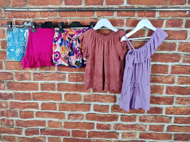 Pacchetto Ragazze Età 3-4 Anni John Lewis Next Ecc Pantaloncini Gonne Camicetta Top 104Cm