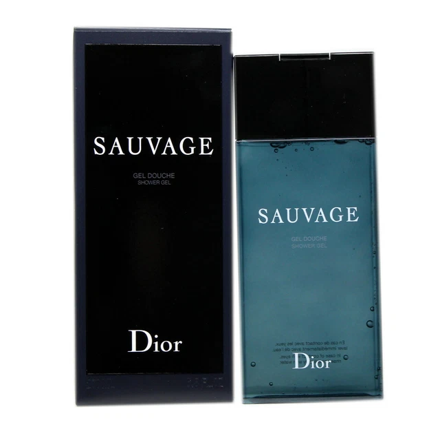 CHRISTIAN DIOR SAUVAGE Shower Gel 200 Ml/6.8 Fl.oz. Nib 69.50 PicClick