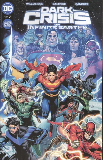 DARK CRISIS ON INFINITE EARTHS #1 2ND PRINTING COVER A Daniel Sampere VF/NM DC