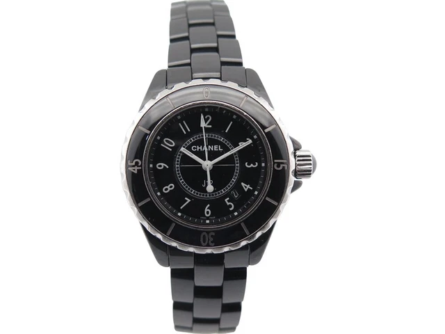 MONTRE FEMME CHANEL Paris Ceramique Cadran Noir J12 D.N. 02388 Fabrique en Suisse EUR 600 54 PicClick FR