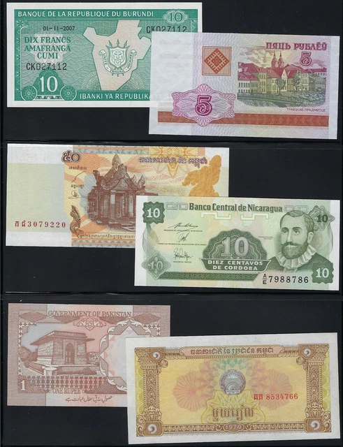 Asien 1970s 1990s Sammlung Von 56 Postfrisch Beweis Wie Weltweit Papier