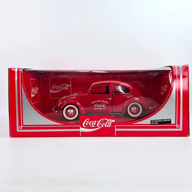 Coca-Cola  VW COCCINELLE SOLIDO社　ef.9511 1996 Solido COCA-COLA Off White/Red 1958 VW Beetle
