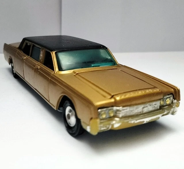 Corgi Toys 1/43 – Lincoln Continental Limousine Lehmann-Peterson – Dorée – Occasion