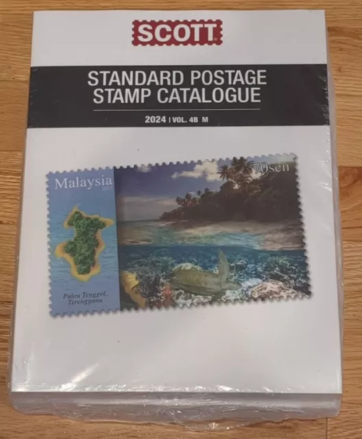 SCOTT POSTAGE STAMP Catalog 2024 Volumes 4A/4B COUNTRIES JM new in