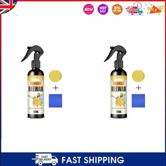 120ml Protezione Mobili Lucidatura Usura Spray Cera d'Api Resistente Per Pavimento (B)