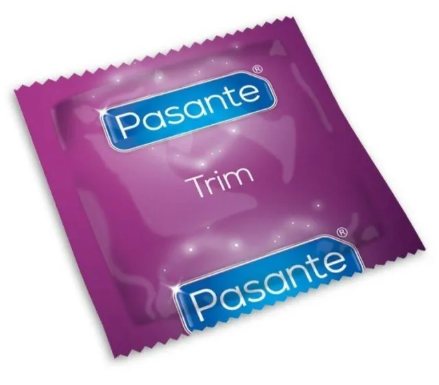Preservativos Condones Pasante Trim Latex Natural 12 Unidades 49Mm 180Mm 