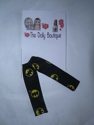 Custom Batman Lounge Pants  For Palitoy Pippa/Dawn Doll Outfit For Pete/Gary