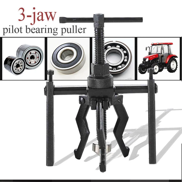 3JAW PILOT BEARING Puller Inner Wheel Gear Extractor Bushing Remover
