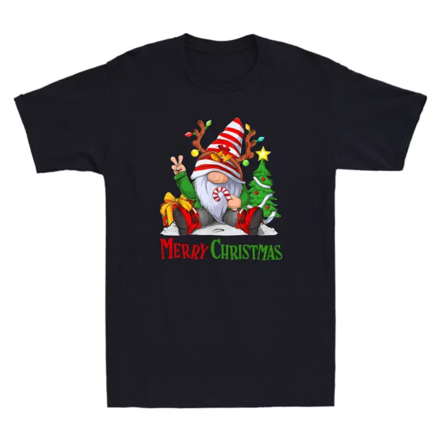 Merry Christmas Gnome Funny Family Christmas Xmas Gift Novelty Men's T-Shirt Tee