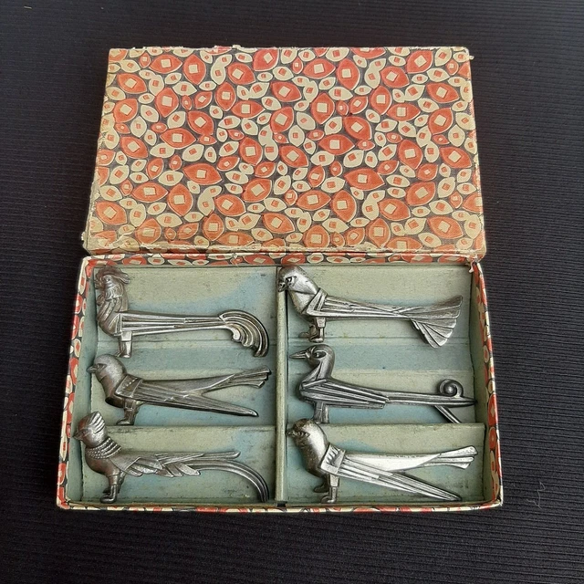 ANCIEN PORTE COUTEAU ANIMALIER RENARD Art Deco CHRISTOFLE ? GALLIA ? SANDOZ ? EUR 35,00