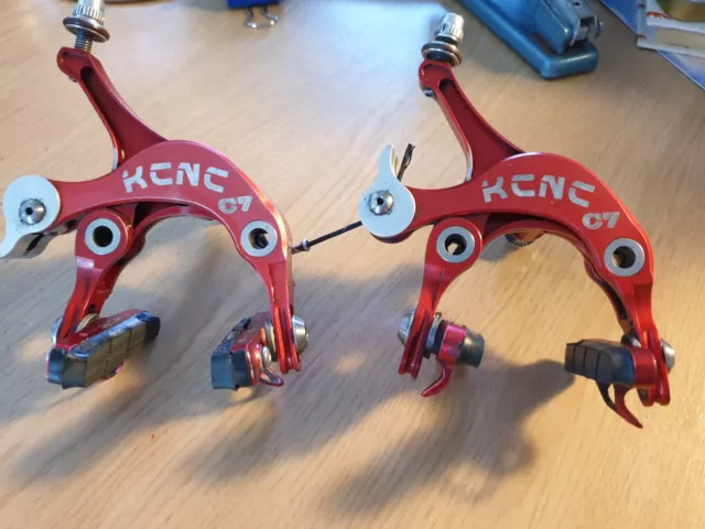 KCNC C7 Brakes CNC Lightweight  Caliper Red