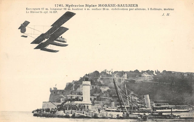 Cpa Aviation / Avion / Biplan / Issy Les Moulineaux / Mecanicien De