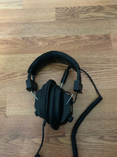 Casque Vintage Philips EM-6126 – Stéréo Sur Oreille – Testé Fonctionne