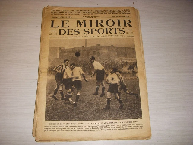 Miroir des Sports 20/12/1954; Spécial combat Olson-Langlois/ souvenir H Lemoine
