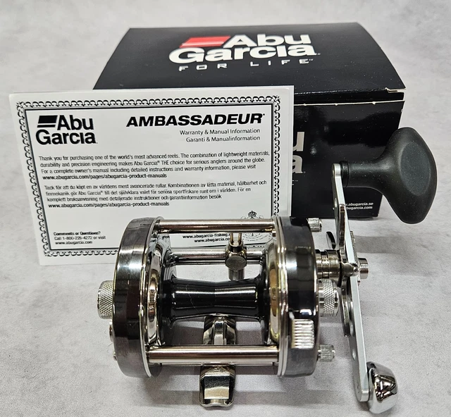 ABU GARCIA AMBASSADEUR 6500CS Rocket Gunnar with power