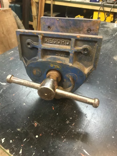 Record 52E Woodwork Vice, quick release