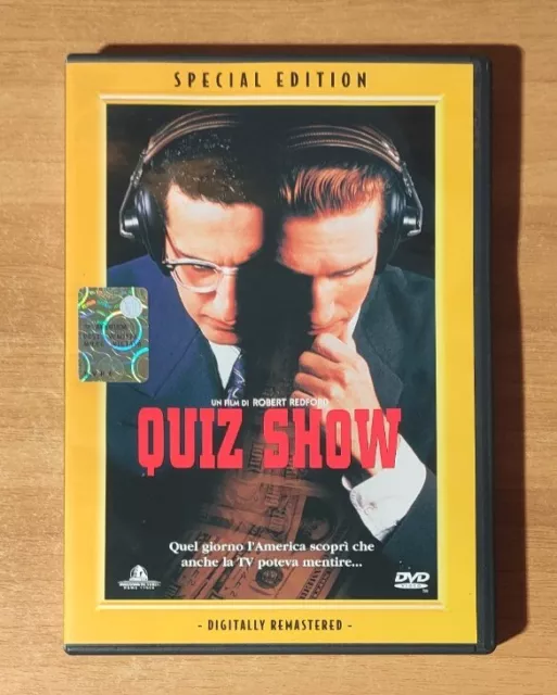 DVD - Quiz Show - Robert Redford - più che ottimo - raro fuori catalogo