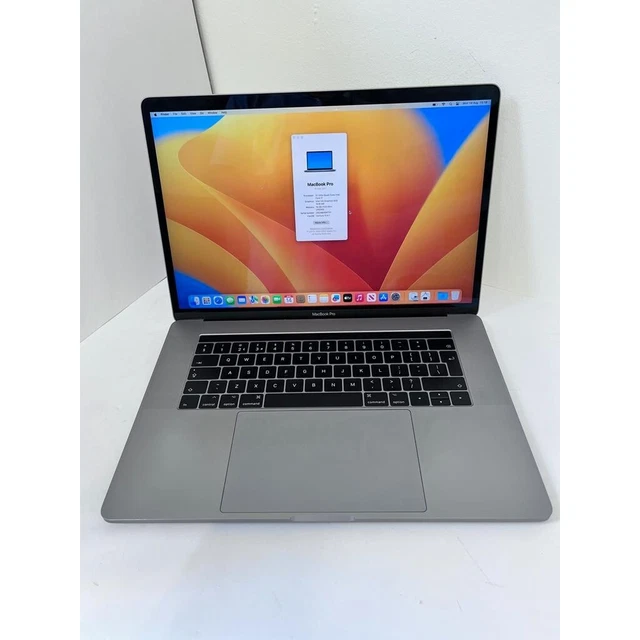 Apple MacBook Pro 15 A1707 Core i7 3.1Ghz 2017 16gb Memory 1TB SSD 15.4" Retina