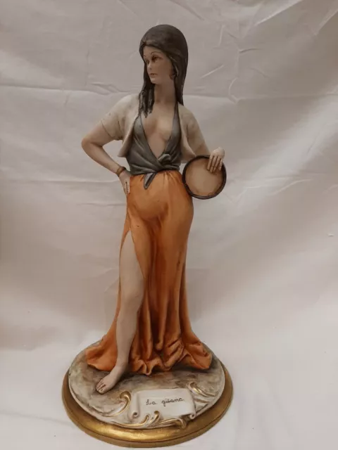 Italian Capodimonte Porcelain Figure "La Gitana" Bruno Merli
