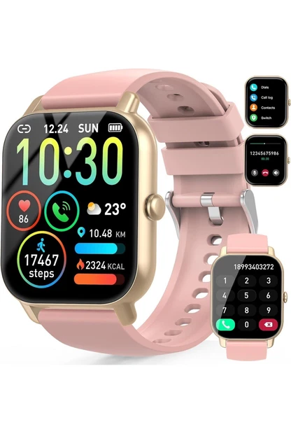 Smartwatch Con Chiamate E Fitness Tracker Da 41mm – Rispondi Al Telefono, Controllo Vocale E IP68 - 3