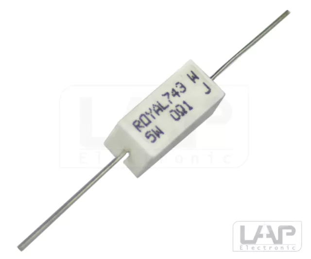10 Résistances Film Oxyde Métallique 5W 150 Ohm ±5% - Marque Uxcell, Neuves