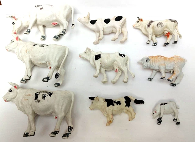 Figurine - SCHLEICH - Vache Galloway - Pelage blanc et noir - Gamme Farm World - Jeux - Jouets