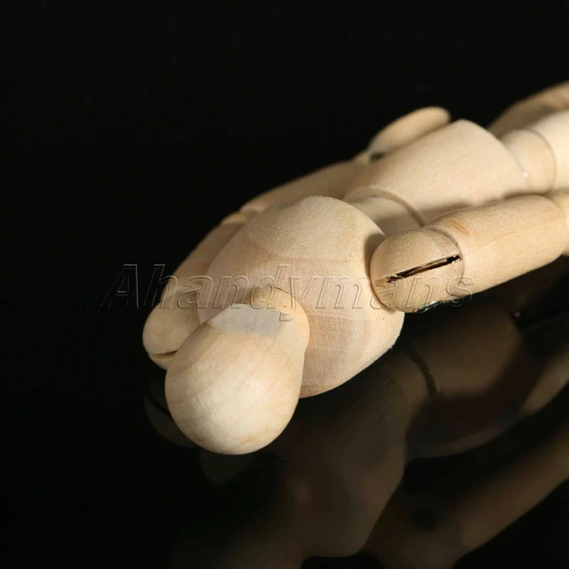 Set 2 Manichini Artisti Maschio E Femmina - Figura Snodabile Per Disegno, Pittura E Stop Motion - Foto 2