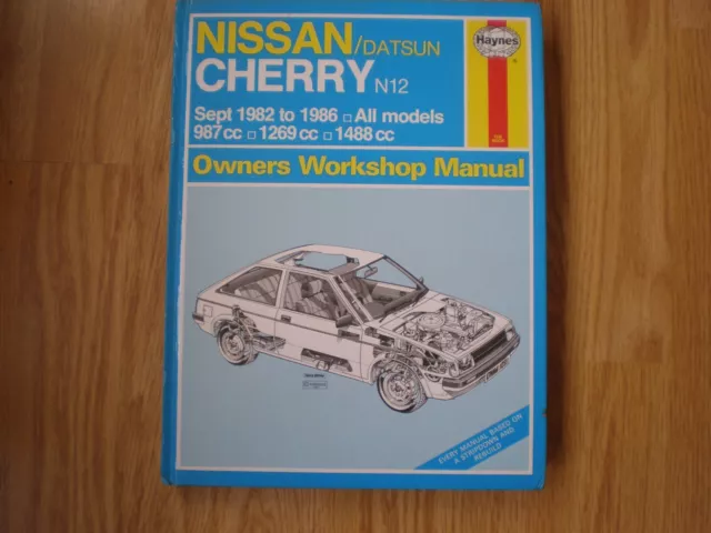 Haynes Nissan/Datsun Cherry N12 Owners Workshop Manual