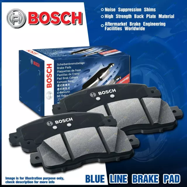 4x Front Bosch Disc Brake Pads for Honda Accord CR HR-V RU Odyssey RC 1.8L 2.4L