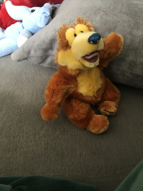 VINTAGE DISNEY STORE Bear In The Big Blue House Plush Soft Toy 90s Jim ...