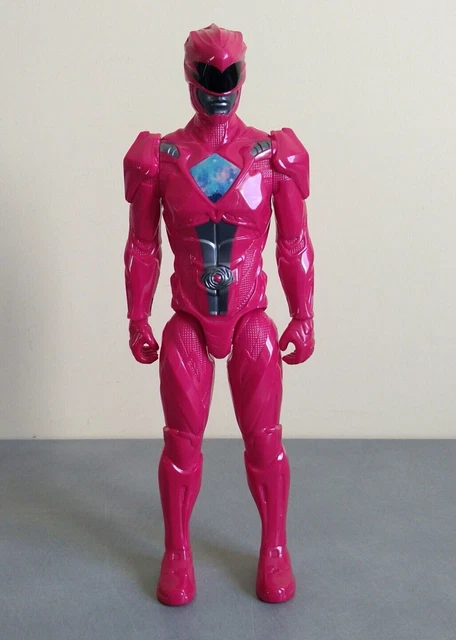 Figurine Ranger Rouge Mighty Morphin Power Rangers - Peluche Collection Série TV