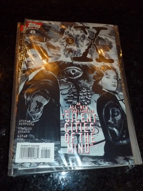 THE X-FILES Comic - Vol 1 - No 8 - Date 08/1995 - Topps Comics