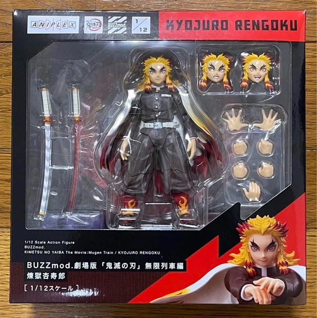 ANIPLEX BUZZMOD KYOJURO Rengoku Demon Slayer Action Figure EUR 98,14 ...