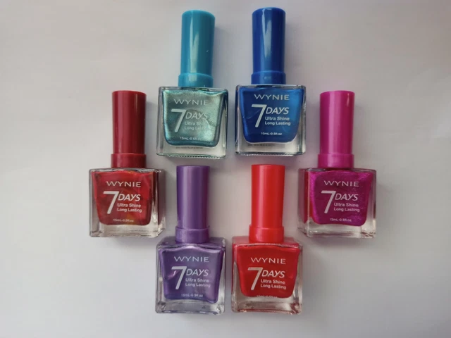 Vernis à Ongles Violet Pailleté Petugons - 7 Jours De Tenue - 15 Ml - Neuf