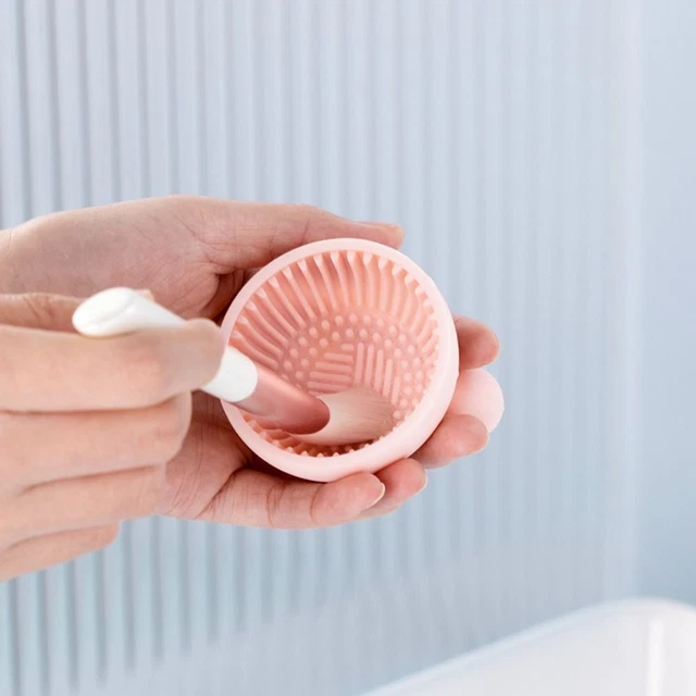 nettoyage Brosse de lavage Nettoyant Bol Brosse de maquillage Planche à récurer