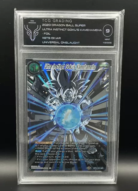 ALT ART FOIL - Ultra Instinct Goku's Kamehameha - IAR Dragon Ball Super  NM/M