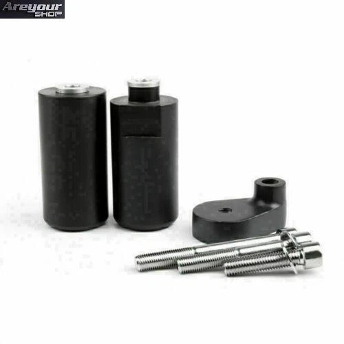 Frame Sliders Crash Protector Fits Yamaha YZF R6 2008-2009 Black Y3