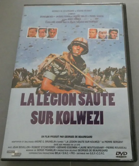 Dvd Pal Film Guerre La Legion Saute Sur Kolwezi Bruno Kremer Jacques Perrin