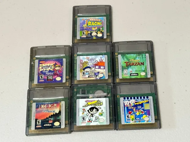 Lot of 7 Games (Nintendo GameBoy Color Games) Authentic