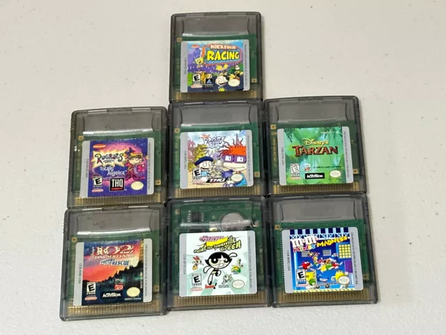 Lot of 7 Games (Nintendo GameBoy Color Games) Authentic Lot of 7 Games (Nintendo GameBoy Color Games) Authentic