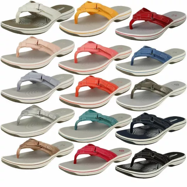 Clarks brinkley sea online flip flops