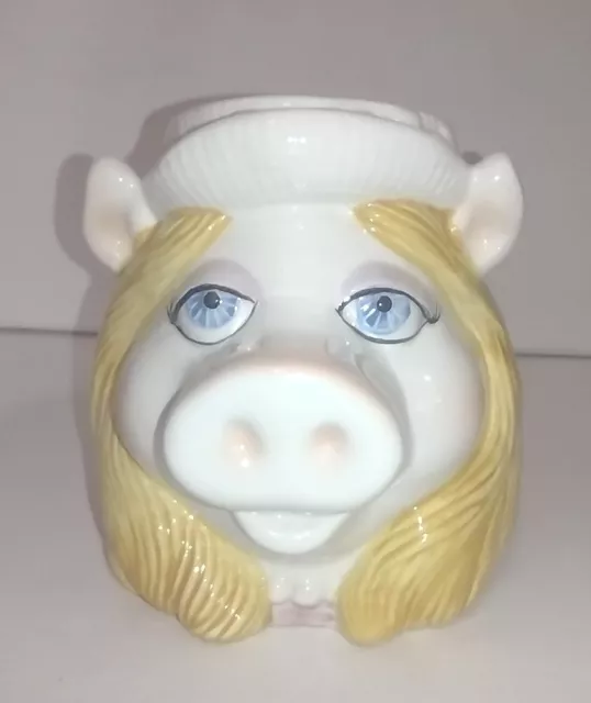 Miss Piggy Mug Hand Painted Vintage Jim Henson Sigma Ceramic Taste Seller