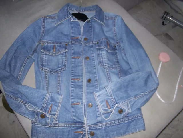 veste en jeans femme 38