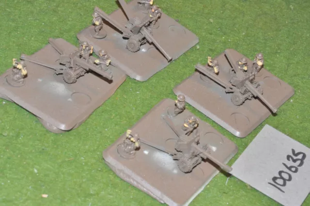 15mm WW2 / british - 4 guns & crews - (100635)