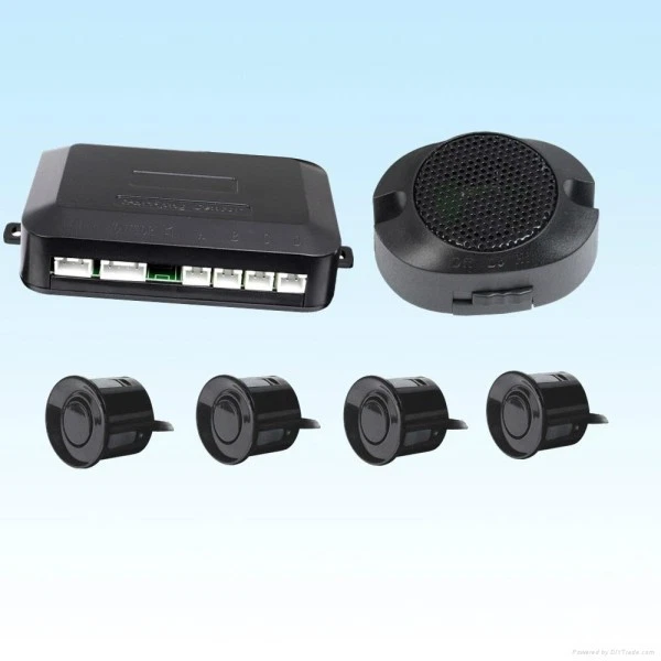 Kit 4 Sensori Parcheggio Wireless Con Display LED - Sistema Antiurto Per Auto, Nero - Foto 2