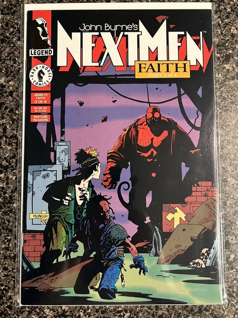 Dark Horse Comics Next Men 21 First App Of Hellboy Mike Mignola Horror Rare