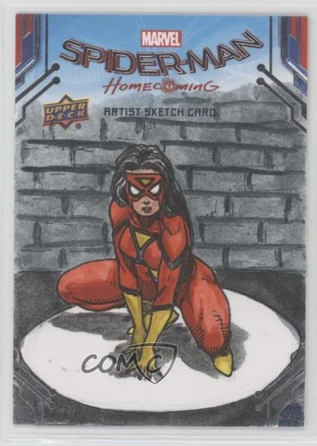 2017 Upper Deck Marvel Spider-Man Homecoming Sketch Cards 1/1 Abdul Ghofur 07yb